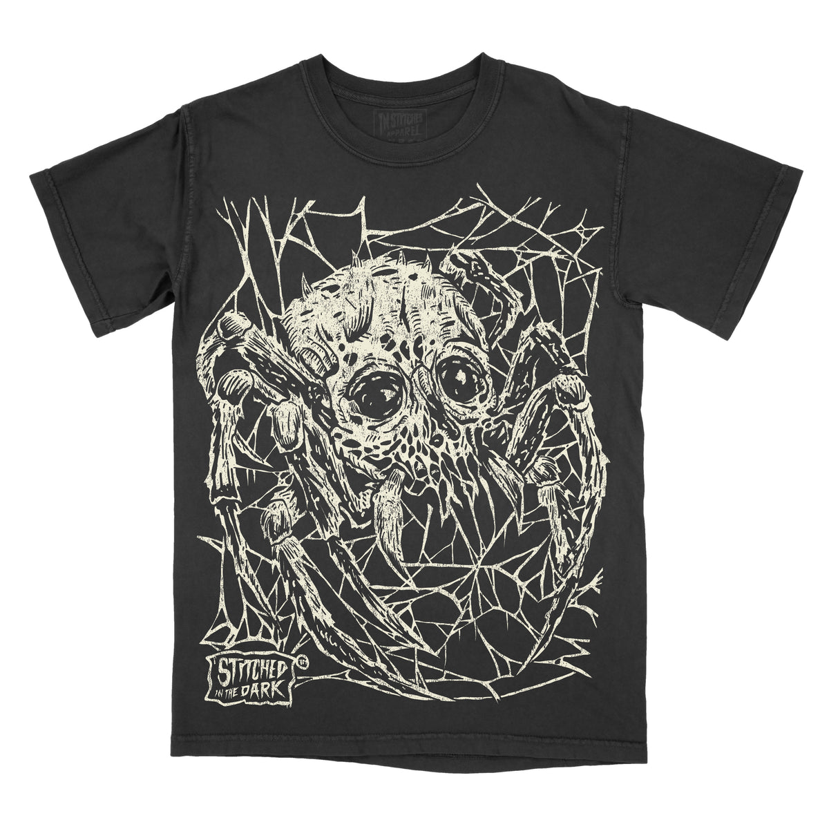 Spider Skull - Comfort Colors Graphic Tee